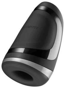 Satisfyer Men Heat Vibration opening bovenaanzicht