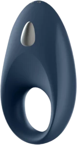 Satisfyer Mighty One vibrerende cockring met app blauw