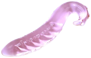 Glazen Dildo Pink Tentacle