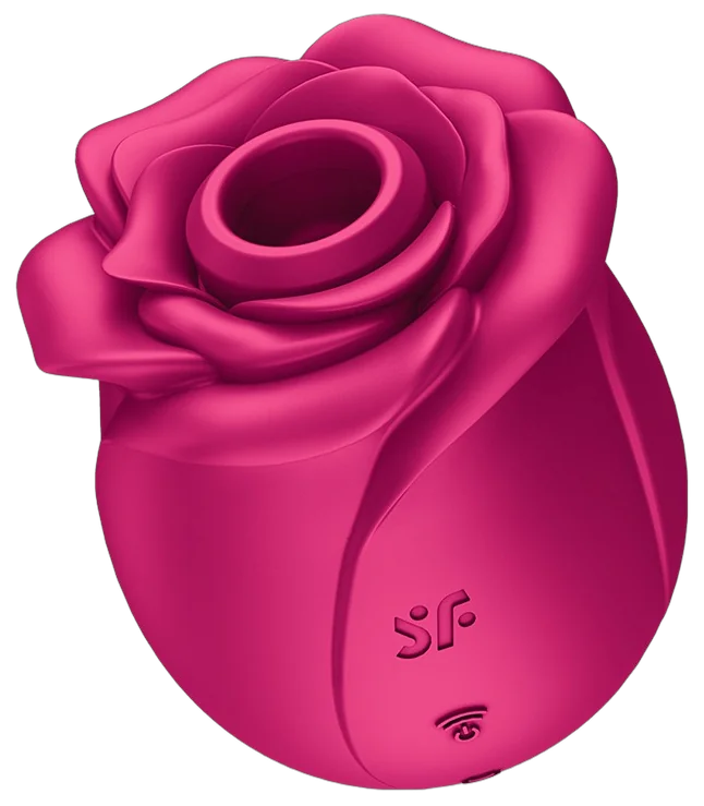 Satisfyer Pro 2 Classic Blossom luchtpuls-vibrator rode roos