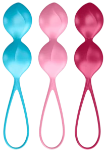 Satisfyer V Balls vaginaballetjes drie gewichten