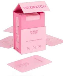 Sexmatch Massage Edition met de speelkaarten