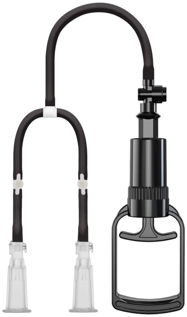 She.E.O Vacuum Nipple Pleasure Pump tepelpomp met twee zuigcups