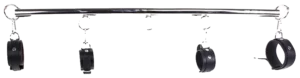 Spreader Bar Set - Zwart Leer