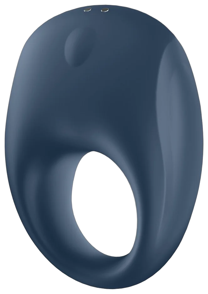 Satisfyer Strong One vibrerende cockring met app blauw