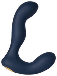 Svakom - Iker Neo - Pulserende Prostaat Vibrator (App, Marineblauw)