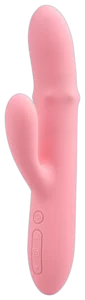 Svakom - Mora Neo - Rabbit Vibrator met Thrusting Kralen (App, Roze)