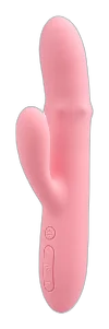 Svakom - Mora Neo - Rabbit Vibrator met Thrusting Kralen (App, Roze)