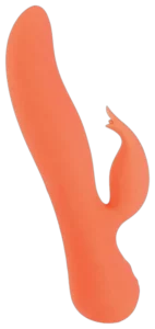 Swan Blossom rabbit vibrator in koraal