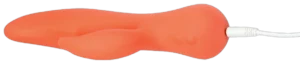 Swan Blossom rabbit vibrator in koraal