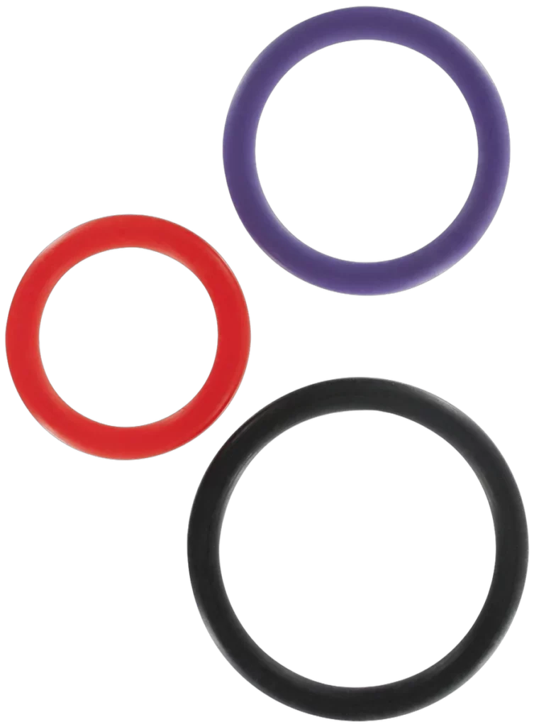 Triple Rings Multicolor 3 pcs