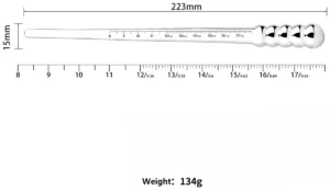 Dip Stick Plasbuis-trainer 6&ndash;11 mm – afmetingen