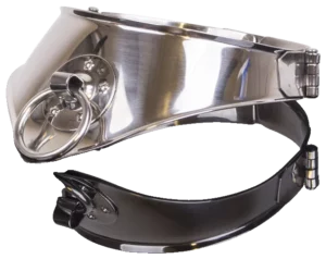 Middeleeuwse Stalen Locking Collar 11 cm