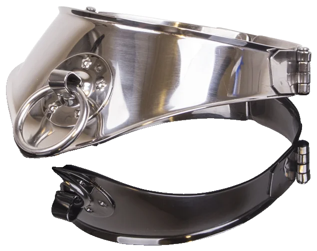 Middeleeuwse Stalen Locking Collar 11 cm