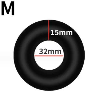 Thick Cockring (S / M / L) – afmetingen