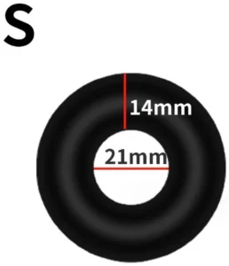 Thick Cockring (S / M / L) – afmetingen