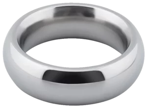 Metalen Donut Cockring