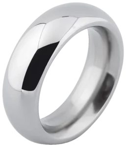 Metalen Donut Cockring