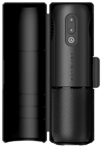 Arcwave Orbit met het beschermdeksel eraf