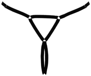 Cottelli string met edelsteen, achterzijde zonder model