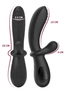She.E.O E-Stim G-Spot Vibrator — afmetingen