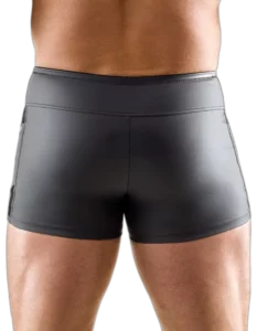 Svenjoyment wetlook boxer, achterkant, gedragen