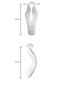 Bloom Erogenous Zone Stimulator — afmetingen