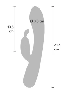 Fabulous Butterfly Vibrator — afmetingen