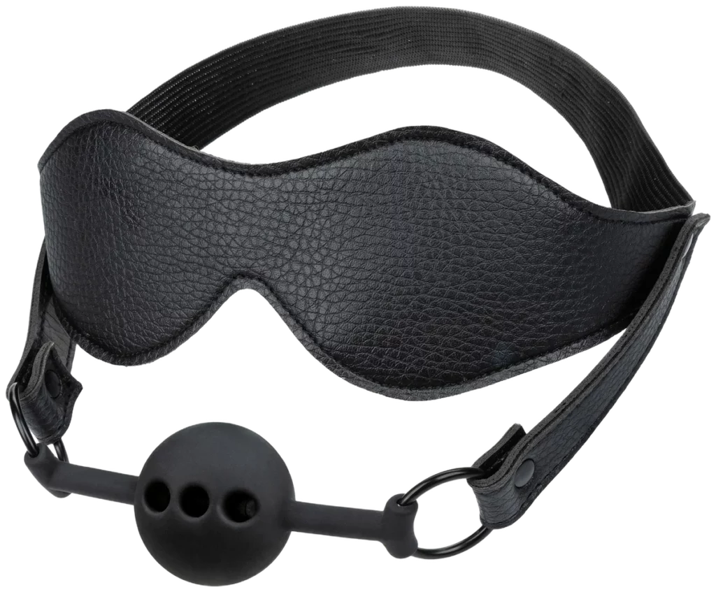 Eye Mask & Breathable Ball Gag