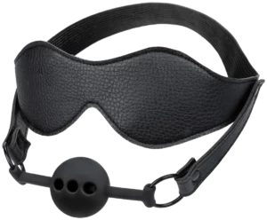Eye Mask & Breathable Ball Gag