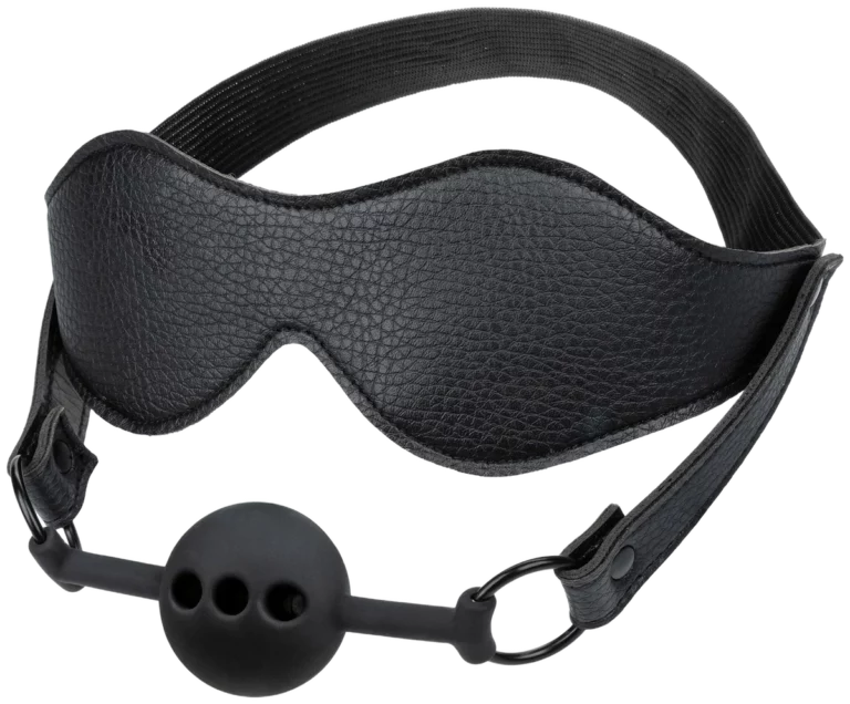 Eye Mask & Breathable Ball Gag