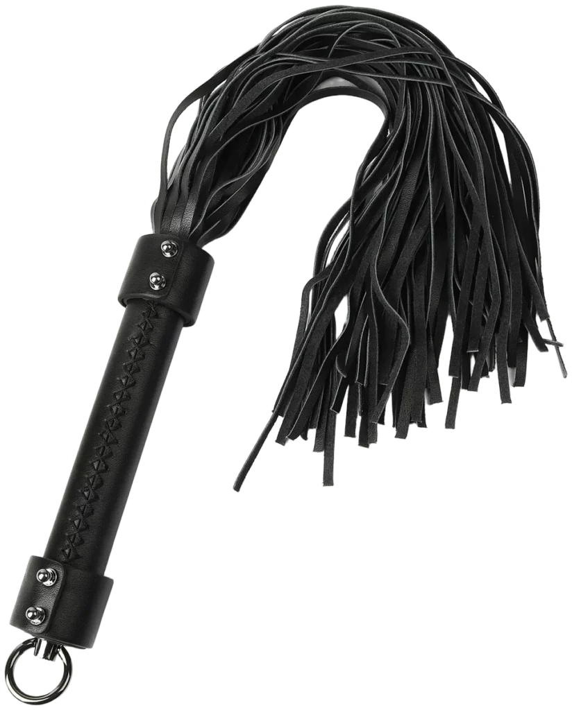Genuine Leather Whip 55 cm