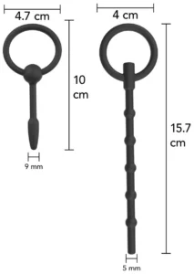 Penis Plug Set Advanced 2 pcs — afmetingen