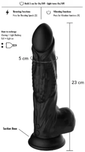 Raptor Monster Dildo — afmetingen