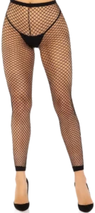 Leg Avenue Voetloze Netpanty Zwart