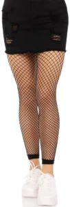 Leg Avenue Voetloze Netpanty Zwart