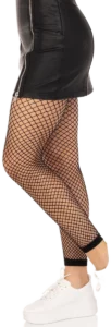 Leg Avenue Voetloze Netpanty Zwart