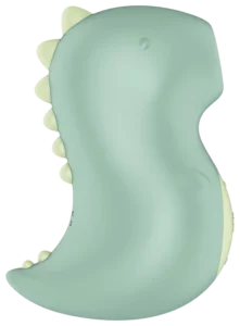 Satisfyer Din-OOOH luchtdrukvibrator in dinosaurusvorm, groen